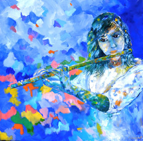 A flutist
