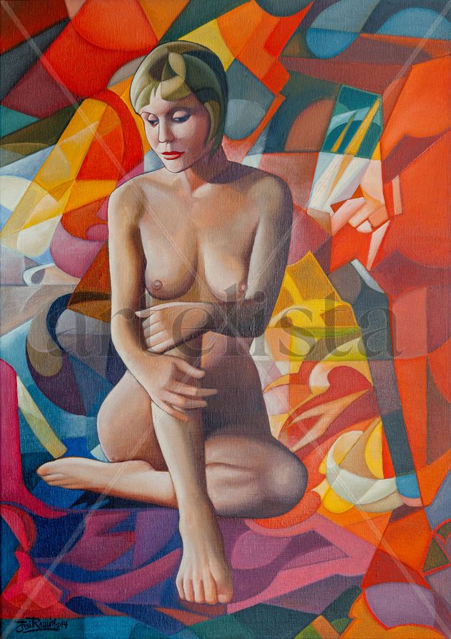 DESNUDO EN ROJO