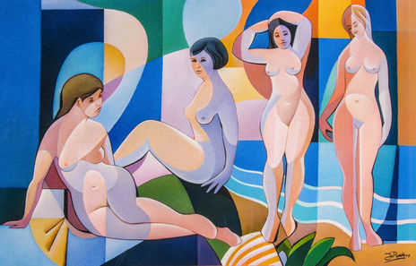 Bañistas