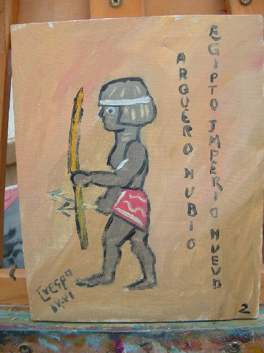 Soldados guerrero Nubio