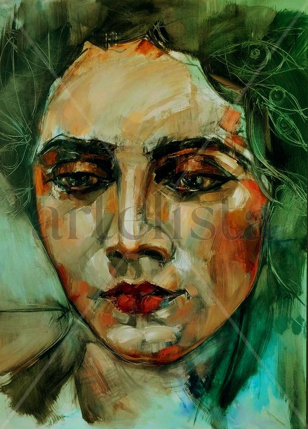 Mujer mediterránea.