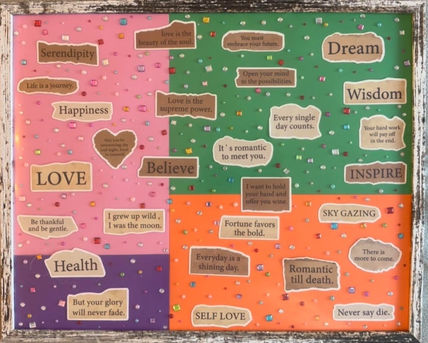 Collage palabras