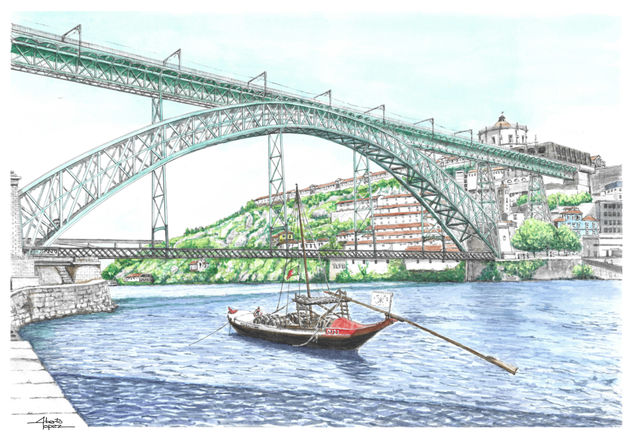 Oporto, puente Luis I