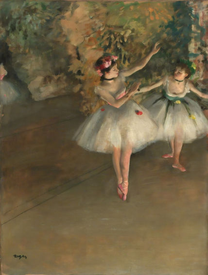 Dos bailarinas en...