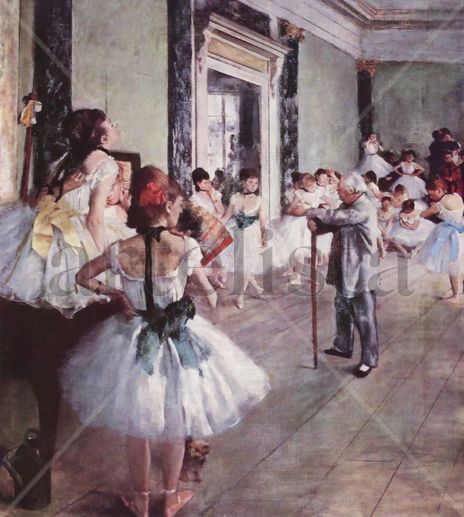 La clase de danza...