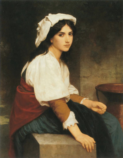 Joven italiana en...