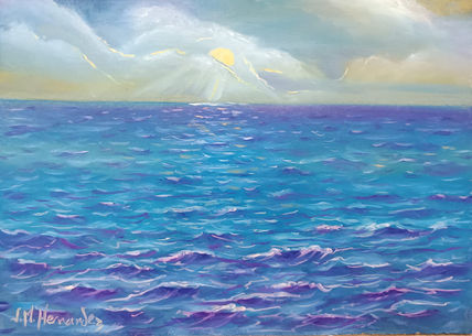 Mar azul