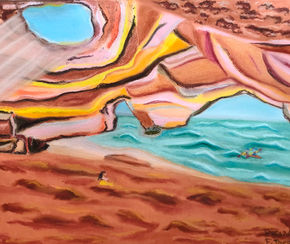 Benagil colorido
