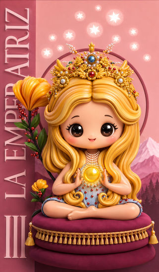 LA EMPERATRIZ. TAROT XICOTET D´ENCANT 