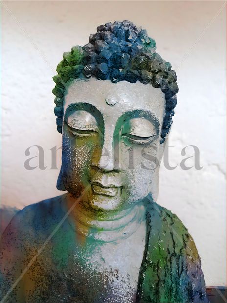 Busto de Buda de...
