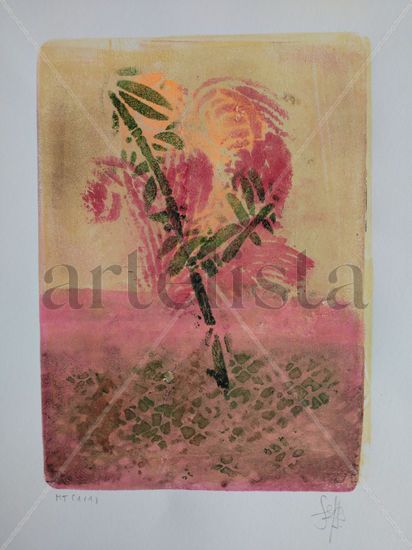 Tierra en flor Monograbado
