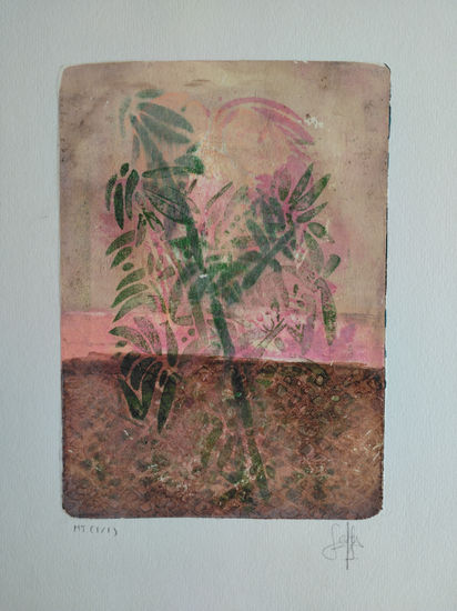 Resto y semilla Monoprint