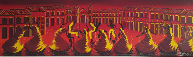 Dança dos Colares Acrylic Textile Others
