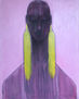 Purple abstract portrait