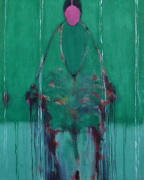 Dark Green Figure