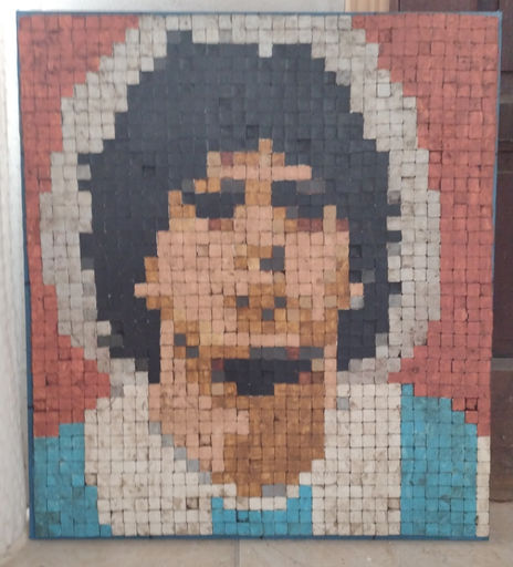 Maradona pixel art