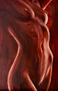 Body in red