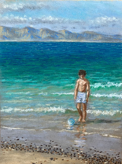Youth Pastel Papel Paisaje