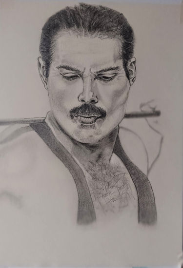 Freddy Mercury Lápiz