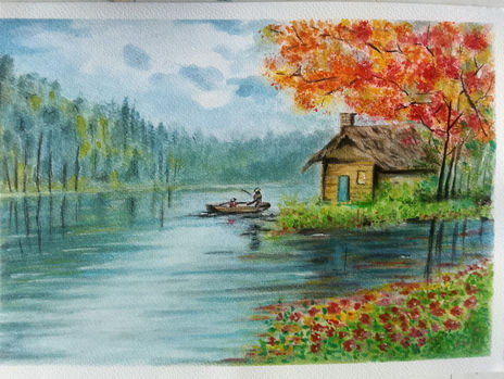 In mezzo al fiume