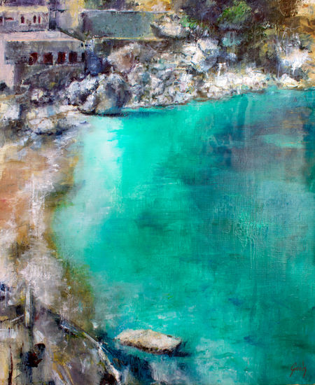 Sa Calobra 2026 Óleo Lienzo Marina