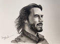 Keanu Reeves retrato