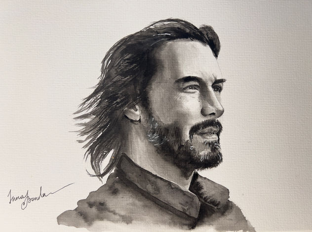 Keanu Reeves retrato