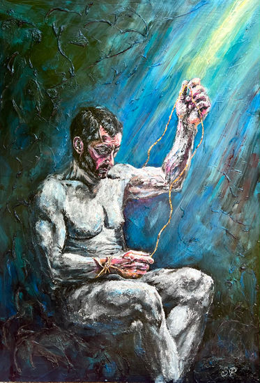 The Tread Acrylic Panel Nude Paintings