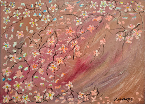 Fondo de cerezo