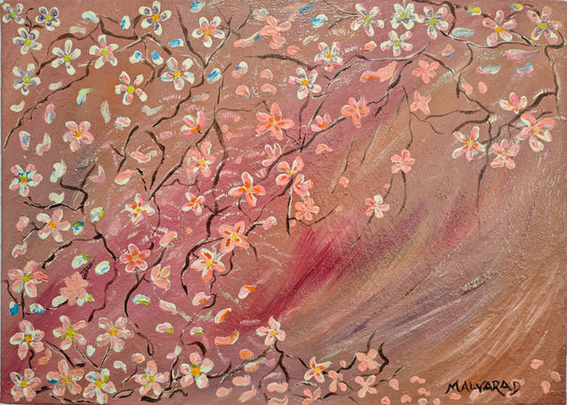 Fondo de cerezo