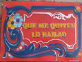 Fileteado porteño...