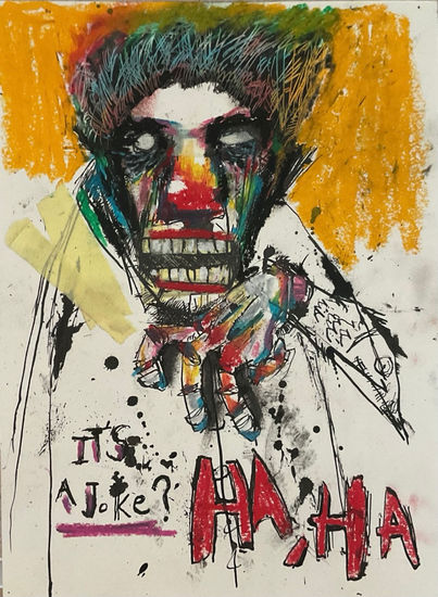 It’s a joke? Técnica Mixta