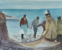 Faena de pescadores