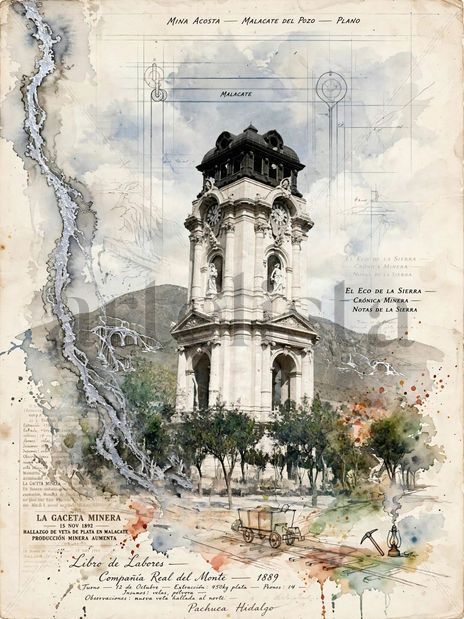 Reloj de Pachuca 1