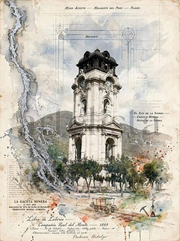 Reloj de Pachuca 1