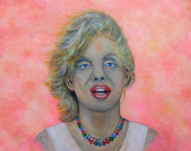Marliyn (2025) Acrílico Lienzo Retrato