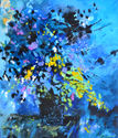 Blue abstract still...