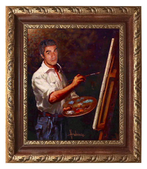 Self-portrait Óleo Lienzo Retrato