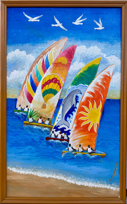 Veleros al viento
