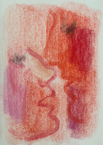 Perfiles Pastel Papel Retrato