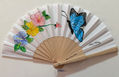 Una mariposa en las flores