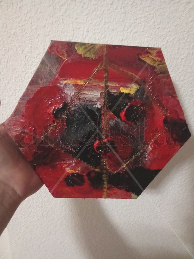 Cuadro Pintura Inferno