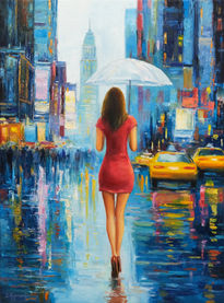 She Walks Through...