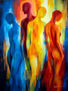 "Silent Constallation"- Abstract Figures