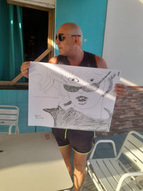 El pintor malagueño...