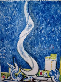 Lluvia azul