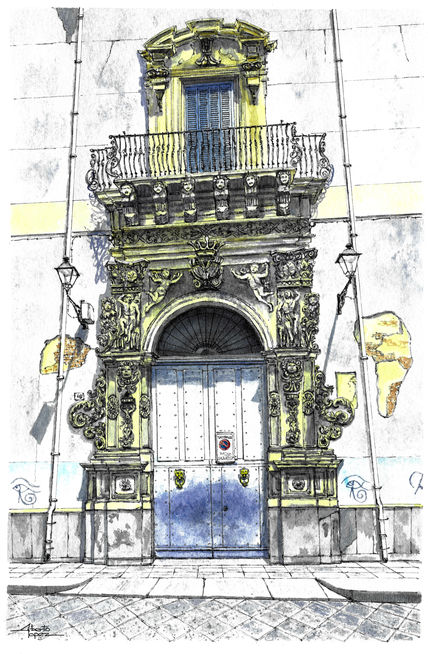 Catania, Palacio...