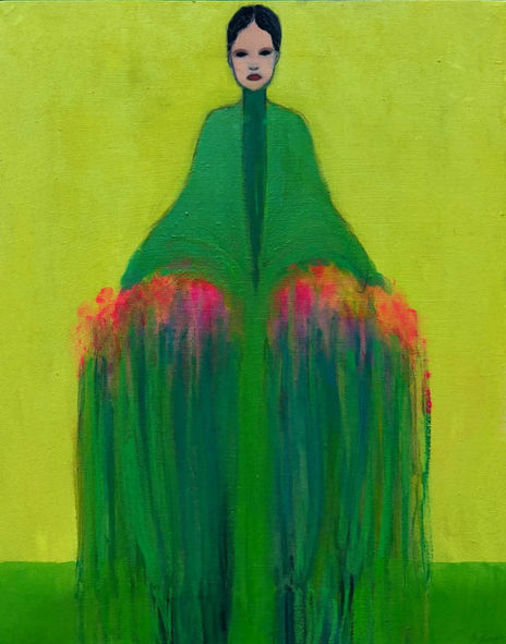 Girl with a Bouquet