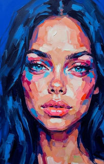 Selfie blue