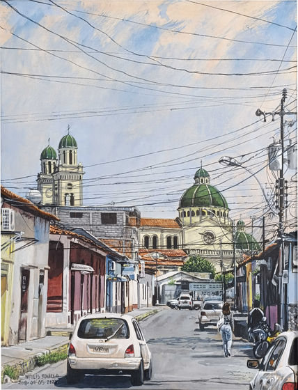Con vista a la...
